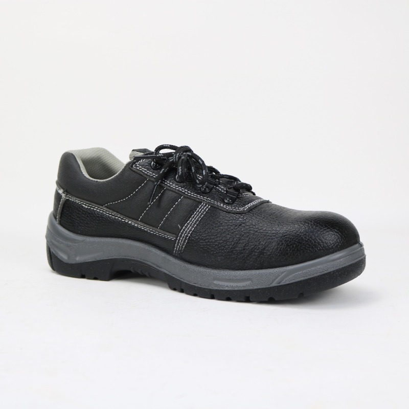 Low Cut Black Construction Safety Shoes