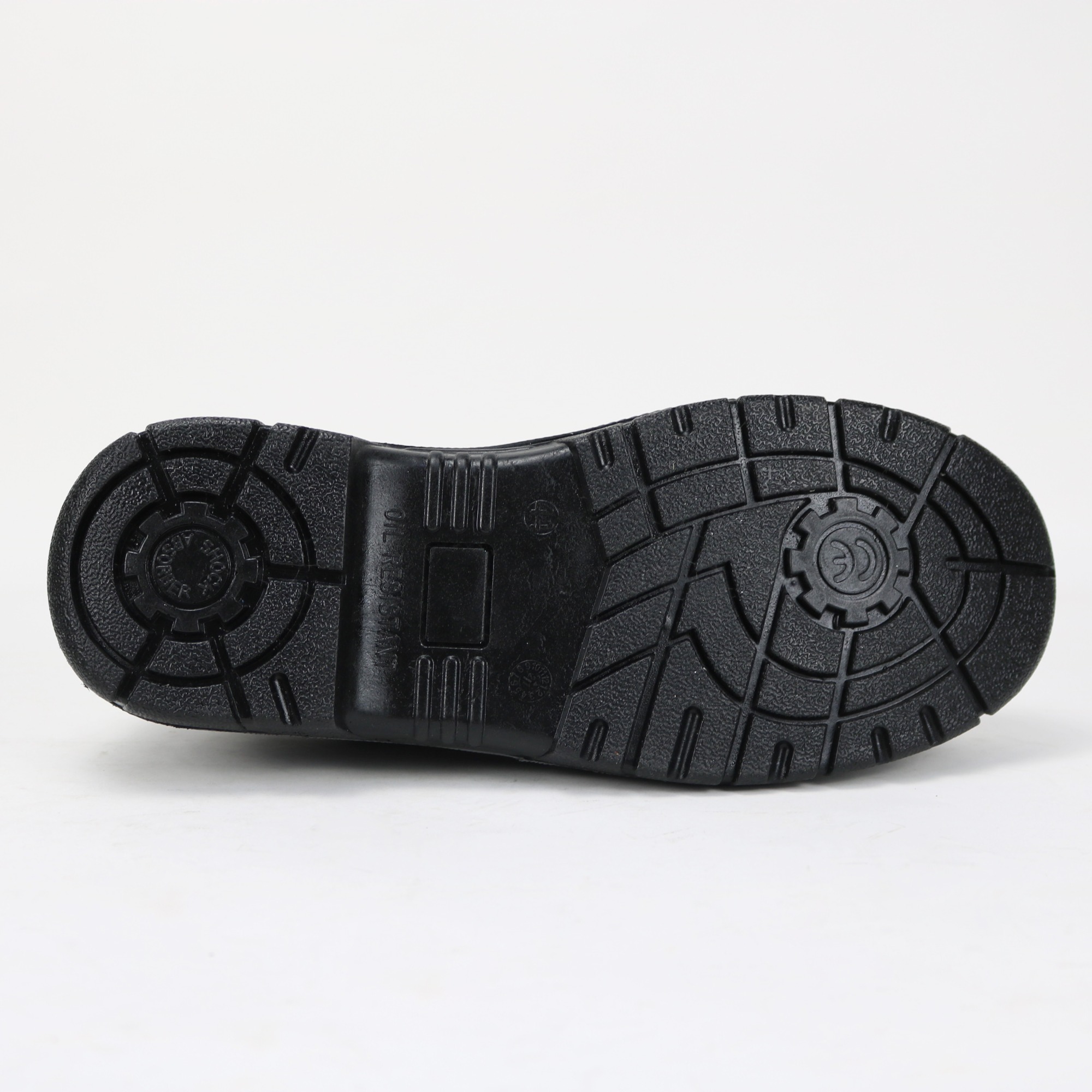 Low Cut Black Construction Safety Shoes,PU Injection Sole Shoes