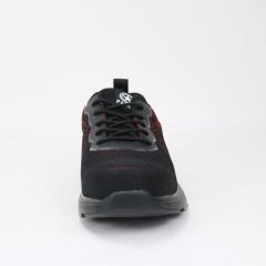 Spots Style Fly Knit Fabric Lightweight Breathable Safety Shoes