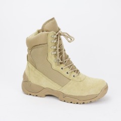 High Cut Microfiber Leather Desert Safety Shoes