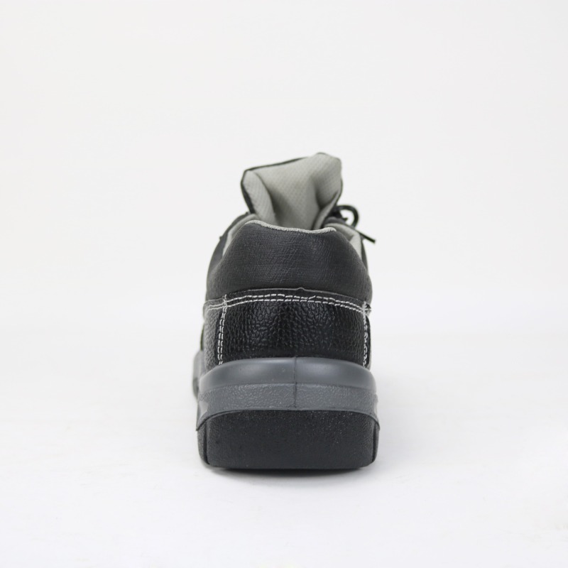 Low Cut Black Construction Safety Shoes