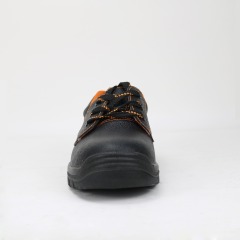 Low Cut Genuine Leather Industrial Work Protective Safety Shoes
