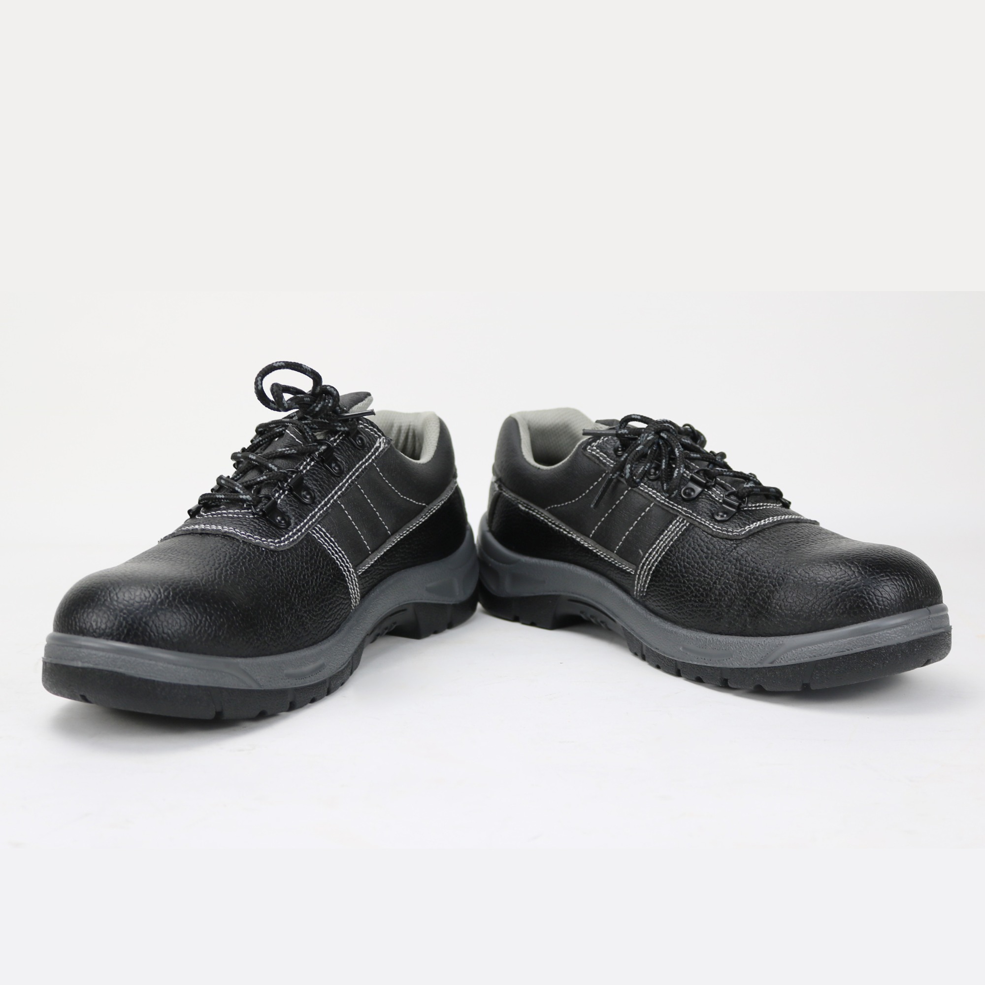 Low Cut Black Construction Safety Shoes