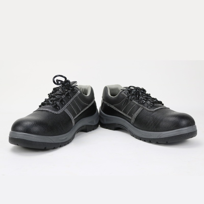 Low Cut Black Construction Safety Shoes