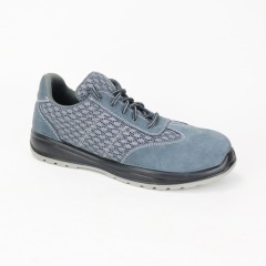Sneaker Design Suede leather PU Sole Casual Safety Shoes