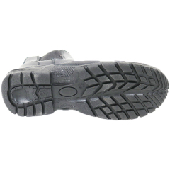 Non Lace Design Genuine Leather Industrial Protective Safety Boots