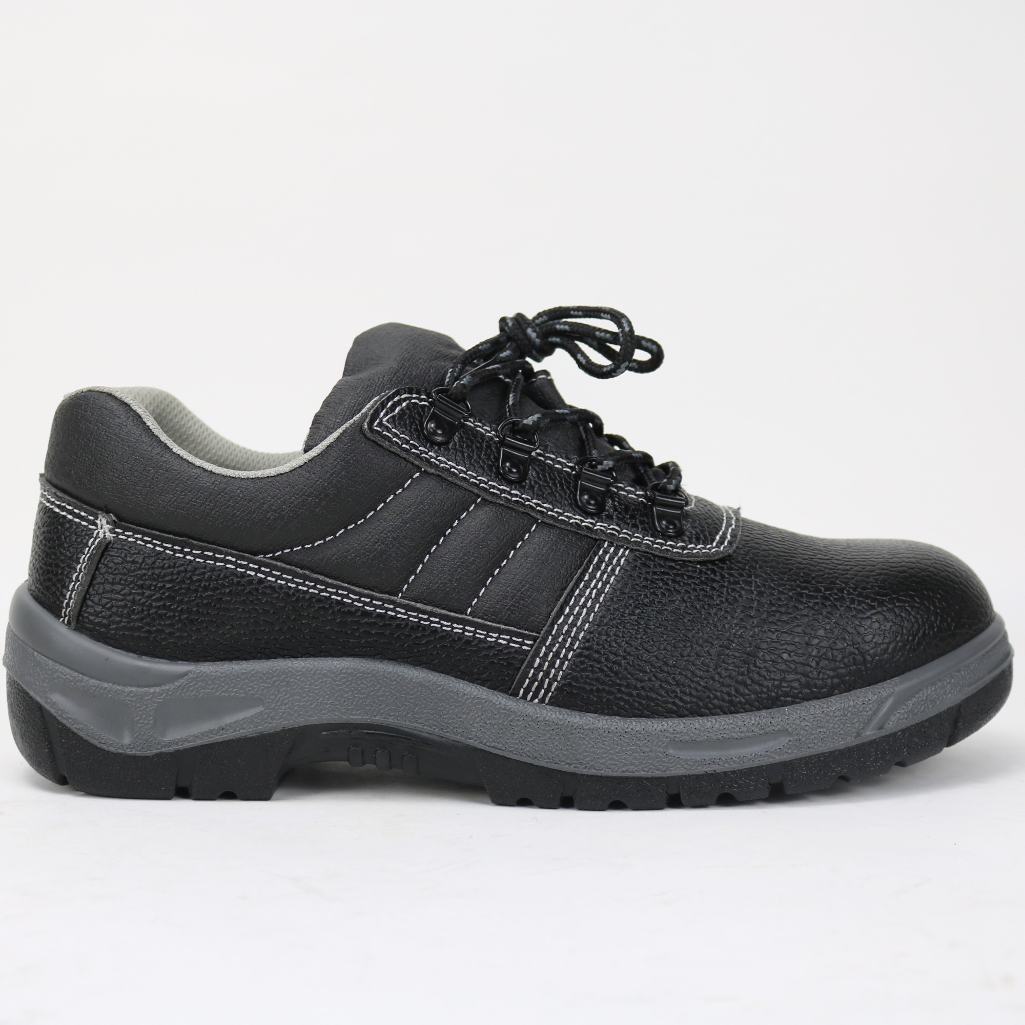 Low Cut Black Construction Safety Shoes