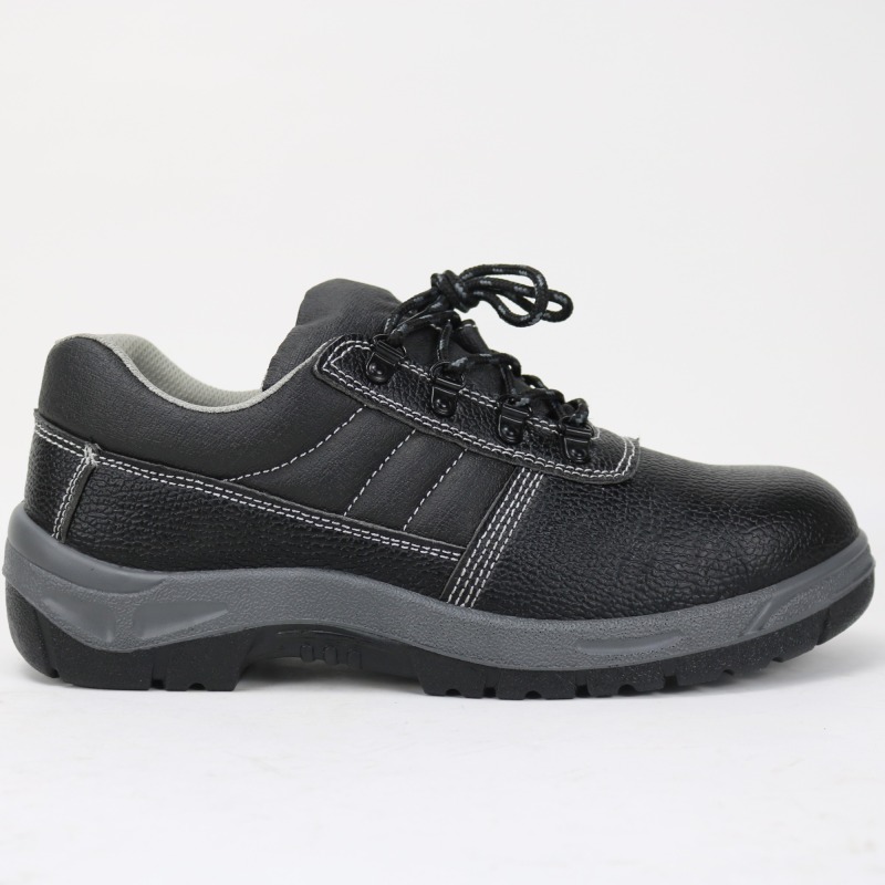 Low Cut Black Construction Safety Shoes