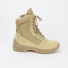 High Cut Microfiber Leather Desert Safety Shoes