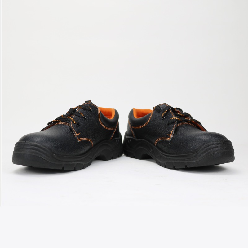 Low Cut Genuine Leather Industrial Work Protective Safety Shoes