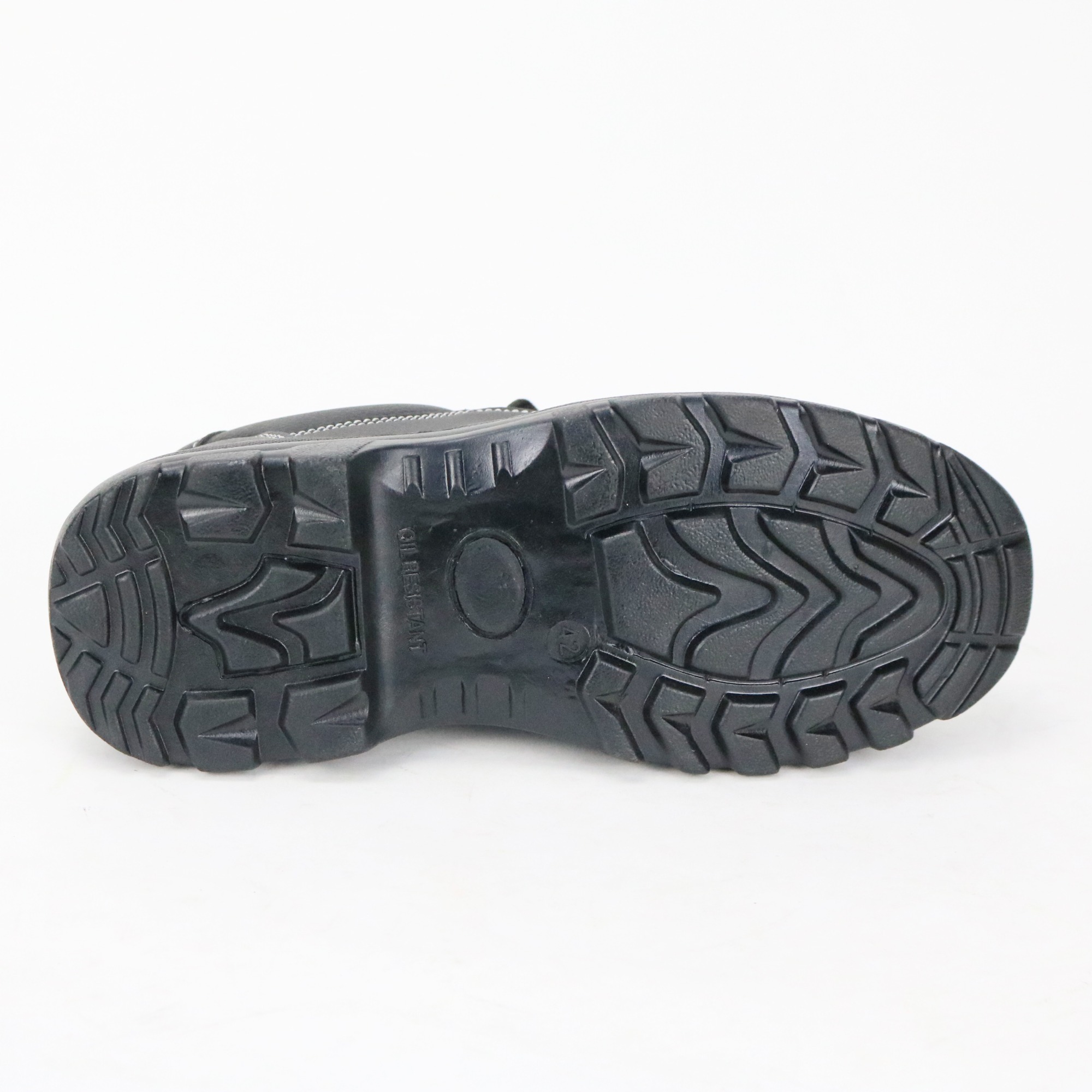 Rubber Outsole Co Leather Safety Shoes