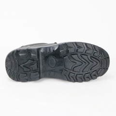 Rubber Outsole Co Leather Safety Shoes