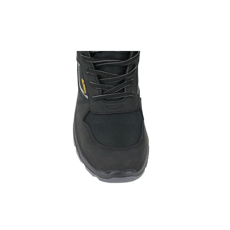Fashional Mid Cut Nubuck Leather Safety Shoes