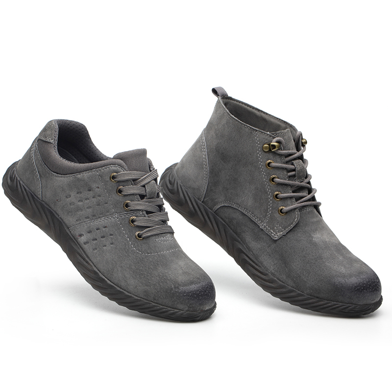 Stylish Deisgn PVC Sole Lightweight Safety Shoes