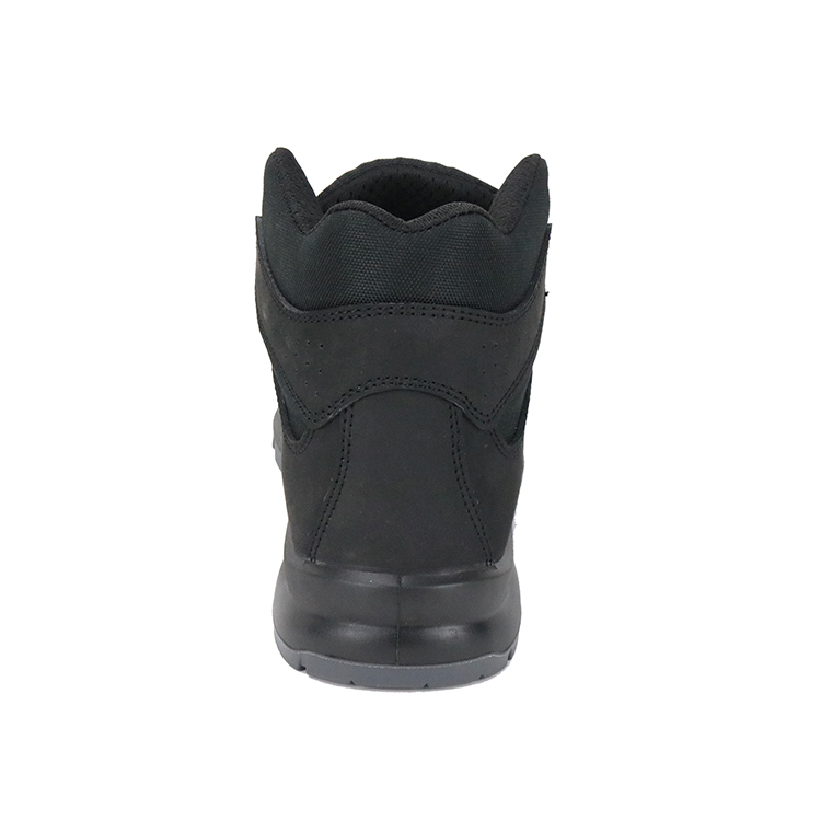 Fashional Mid Cut Nubuck Leather Safety Shoes