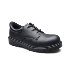 Elegant &amp; Decent Design Genuine Leather Official Use Safety Shoes