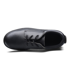 Elegant & Decent Design Genuine Leather Official Use Safety Shoes