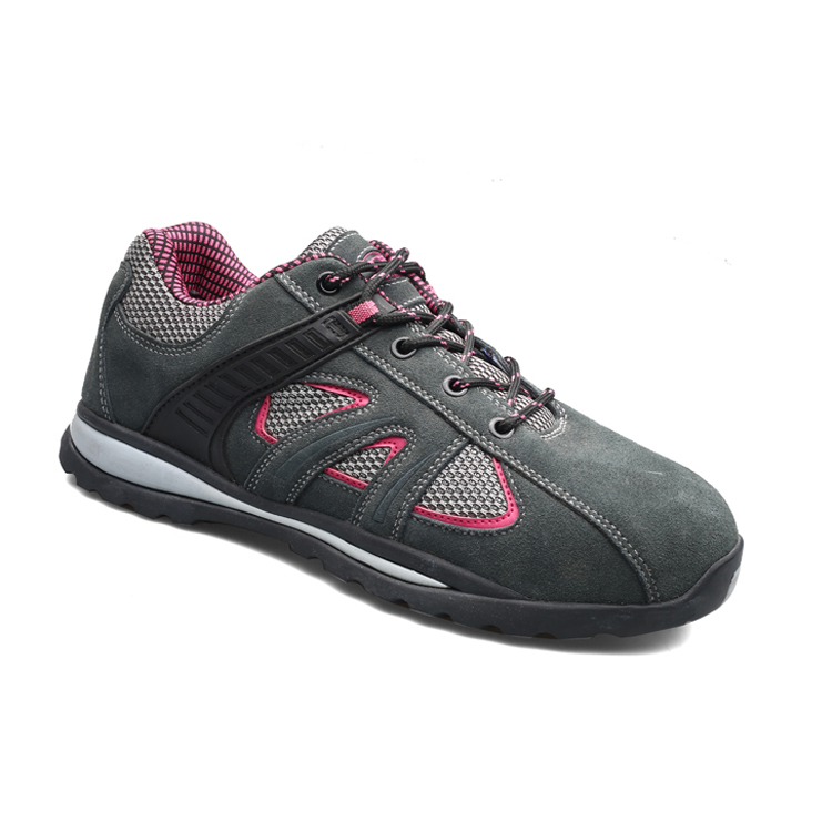 Fashional Low Cut Suede Cow Leather Safety Shoes