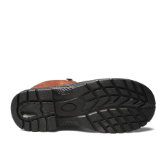 Mid Cut Cow Leather PU Outsole Safety Shoes