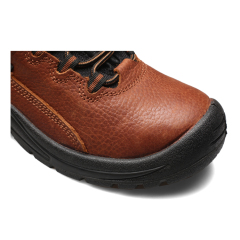 Mid Cut Cow Leather PU Outsole Safety Shoes