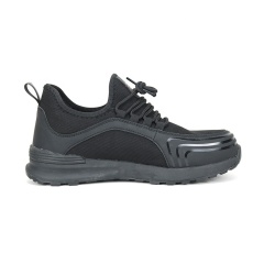 Sneaker Dsign Breathable Fly Knit Fabric Safety Shoes