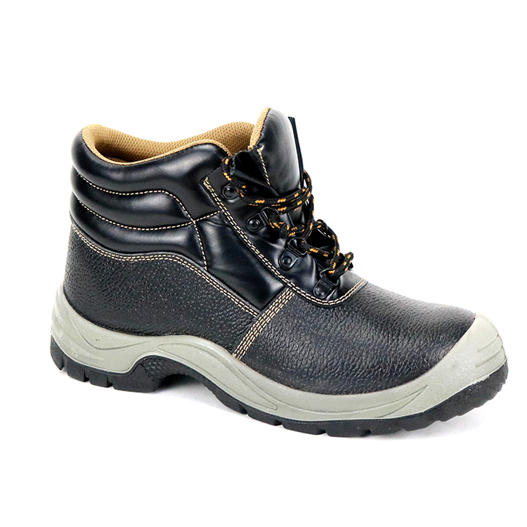 Claasic Deisgn Cow Leather Lightweight & Breathable Safety Shoes