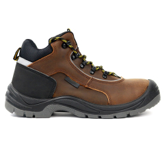 High Quality Crazy Horse PU Outsole Working Safety Shoes