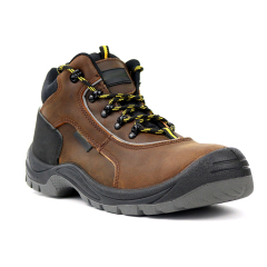 High Quality Crazy Horse PU Outsole Working Safety Shoes