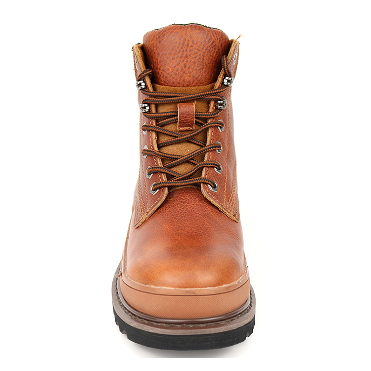Trendy Design Men Style Full Grain Cow Leather Safety Boots