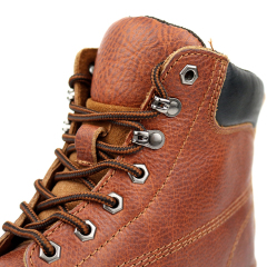 Trendy Design Men Style Full Grain Cow Leather Safety Boots