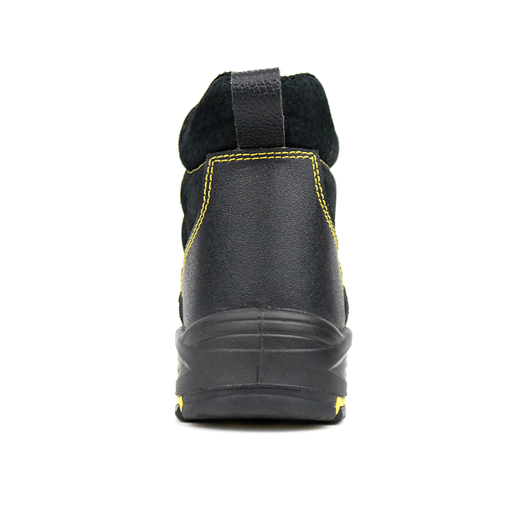 Classic S3 Genuine Leather Men Style Mid Cut Safety Boots