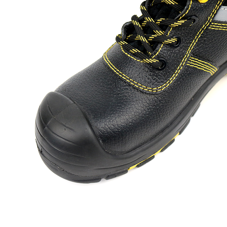 Classic S3 Genuine Leather Men Style Mid Cut Safety Boots