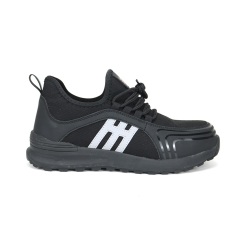 Sneaker Dsign Breathable Fly Knit Fabric Safety Shoes