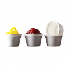 Aieline Biodegradable Sugarcane Bagasse Sauce Cup