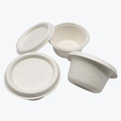 Aieline Biodegradable Sugarcane Bagasse Sauce Cup