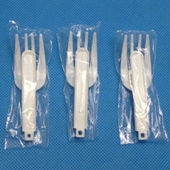 Plastic Folding Spoon&Fork