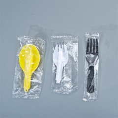 Plastic Folding Spoon&Fork