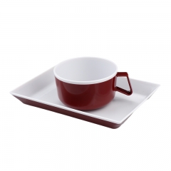 Airline Reusable Plastic Catering SAN Rotable Tableware