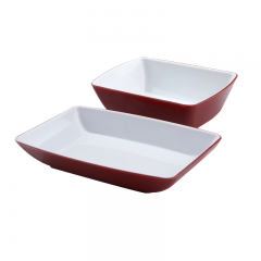 Airline Reusable Plastic Catering SAN Rotable Tableware