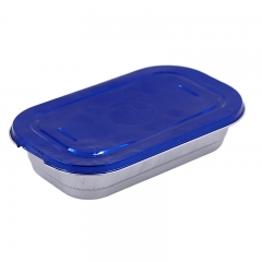 Disposable Heating Pans Trays Aluminium Foil Container With Lid