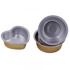 Heart Shape Aluminium Foil Container