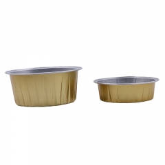 Round Shape Aluminium Foil Container