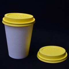 Eco Friendly Disposable Biodegradable CPLA Coffee Cup Lid