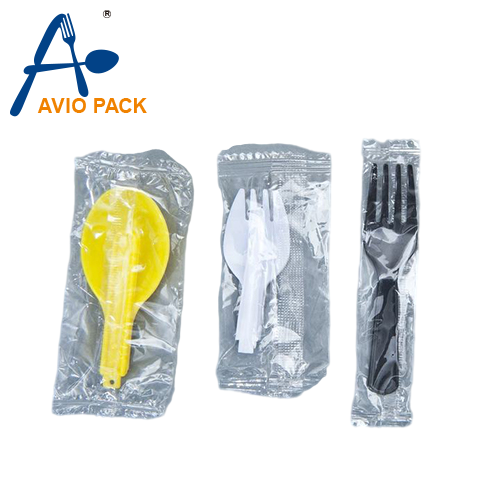 Plastic Folding Spoon&Fork