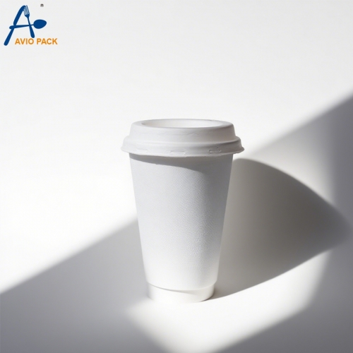 Airline Biodegradable Sugarcane Bagasse Cup