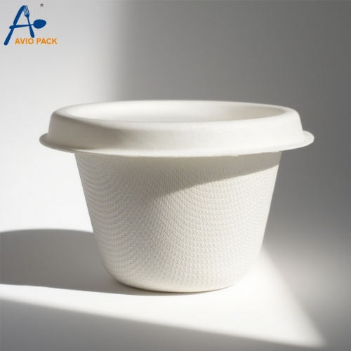 Airline Biodegradable Sugarcane Bagasse Sauce Cup