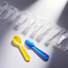 Plastic Folding Spoon&Fork