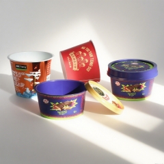 Eco Friendly Disposable Plastic IML Food Container