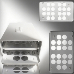 Airline Cabin Equipment Aluminium Meal Oven Tray