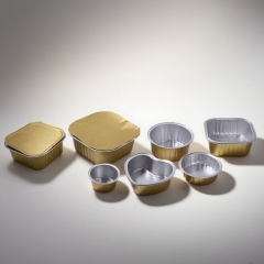 Airline Square Shape Aluminium Foil Container